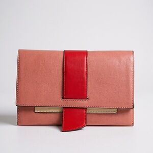Elegant Pink and Red Women's Clutch